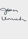 joan unruh signature